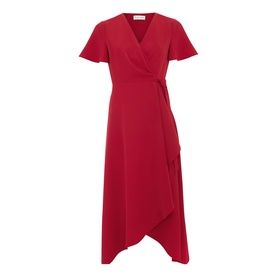 Julissa Flared Wrap Dress