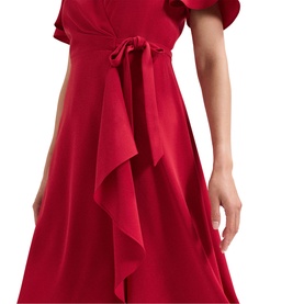 Julissa Flared Wrap Dress