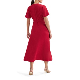 Julissa Flared Wrap Dress