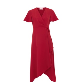 Julissa Flared Wrap Dress