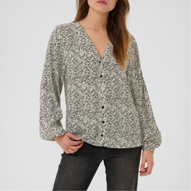 Miriam Zebra Blouse