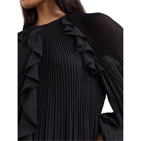Layla Pleated Swing Dress