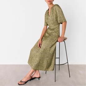 Leopard Belted Dress