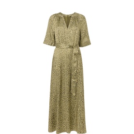 Leopard Belted Dress