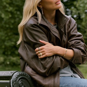 Lucy Williams Knot Hinged Bangle