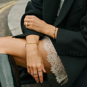 Lucy Williams Knot Hinged Bangle