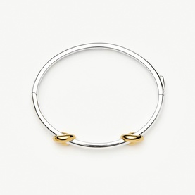 Lucy Williams Knot Hinged Bangle