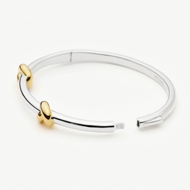 Lucy Williams Knot Hinged Bangle