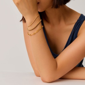 Lucy Williams Horizon Link Chain Bracelet