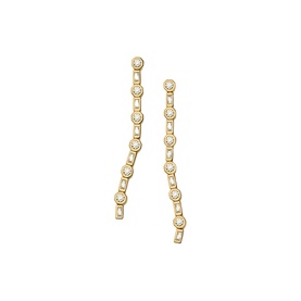 Lucy Williams Tennis Large Drop Earrings