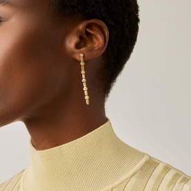 Lucy Williams Tennis Large Drop Earrings