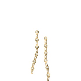 Lucy Williams Tennis Large Drop Earrings