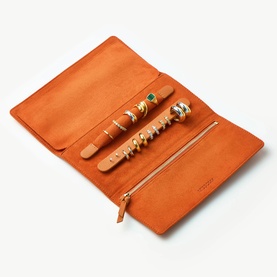 Leather Jewellery Roll