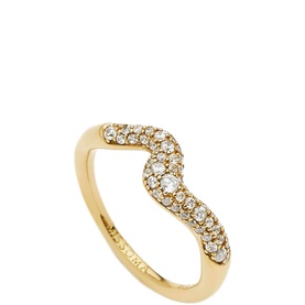 Molten Snow Stacking Ring