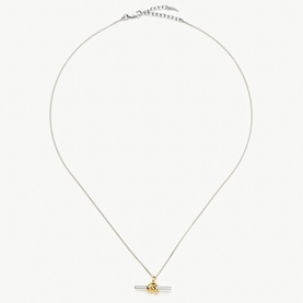 Lucy Williams T-Bar Knot Pendant Necklace
