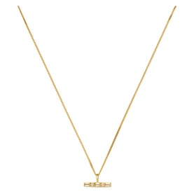 Lucy Williams T-Bar Stone Necklace