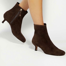 Orina Asymmetric Heeled Boots