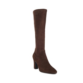 Simple Heeled Knee High Boots