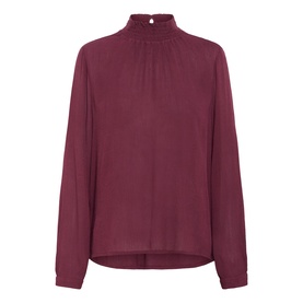 Trine Ruffle Neck Blouse