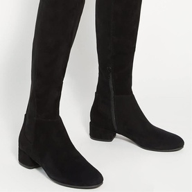Tayla Wide Fit Stretch Knee High Boots