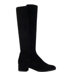 Tayla Wide Fit Stretch Knee High Boots