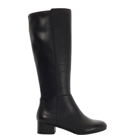 Tayla Wide Fit Stretch Knee High Boots