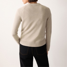 Knit Saddle Sweater