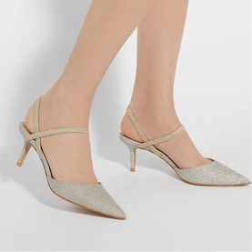 Classical Stiletto Slingback Courts