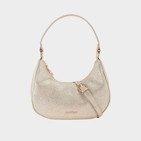 Diamante Scoop Shoulder Bag