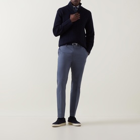 Low-Rise Straight Leg Chinos