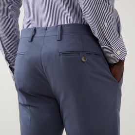 Low-Rise Straight Leg Chinos
