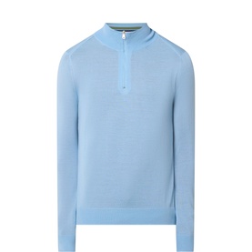 Merino Wool Half-Zip Sweater
