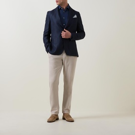 Structured Single-Breasted Jacket
