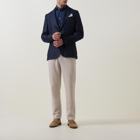 Structured Single-Breasted Jacket