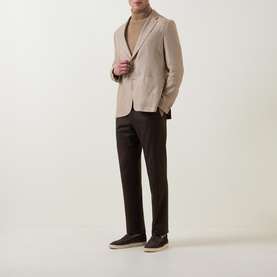 Structured Single-Breasted Jacket