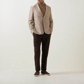 Structured Single-Breasted Jacket
