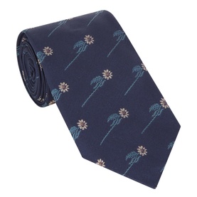 Floral Jacquard Silk Tie