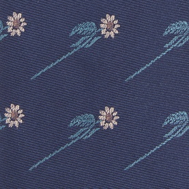 Floral Jacquard Silk Tie