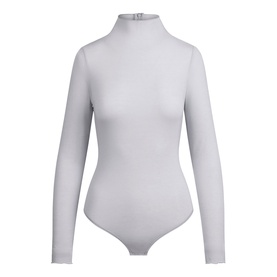 Long Sleeve Turtleneck Bodysuit Mist