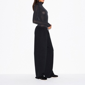 Long Sleeve Turtleneck Bodysuit Onyx