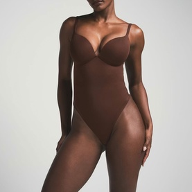 Push-Up Thong Bodysuit Cocoa