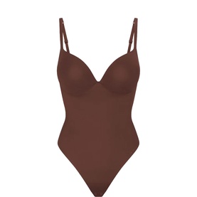 Push-Up Thong Bodysuit Cocoa