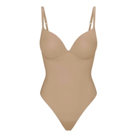 Push-Up Thong Bodysuit Clay