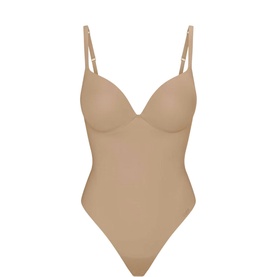 Push-Up Thong Bodysuit Clay
