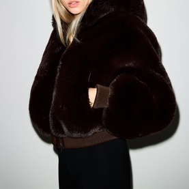 Zip-Up Jacket Espresso