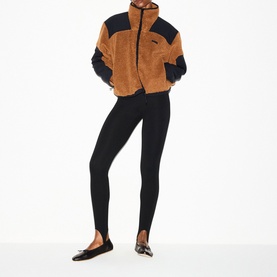 Boxy Zip Up Jacket Chai