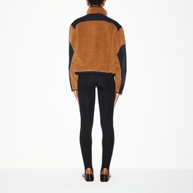Boxy Zip Up Jacket Chai