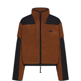 Boxy Zip Up Jacket Chai