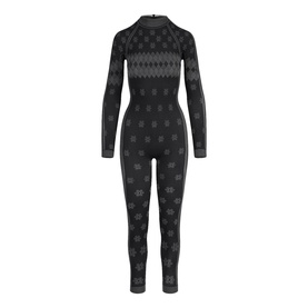 Turtleneck Catsuit Obsidian Winter Fairisle