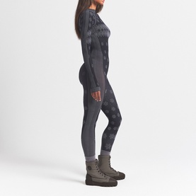 Turtleneck Catsuit Obsidian Winter Fairisle